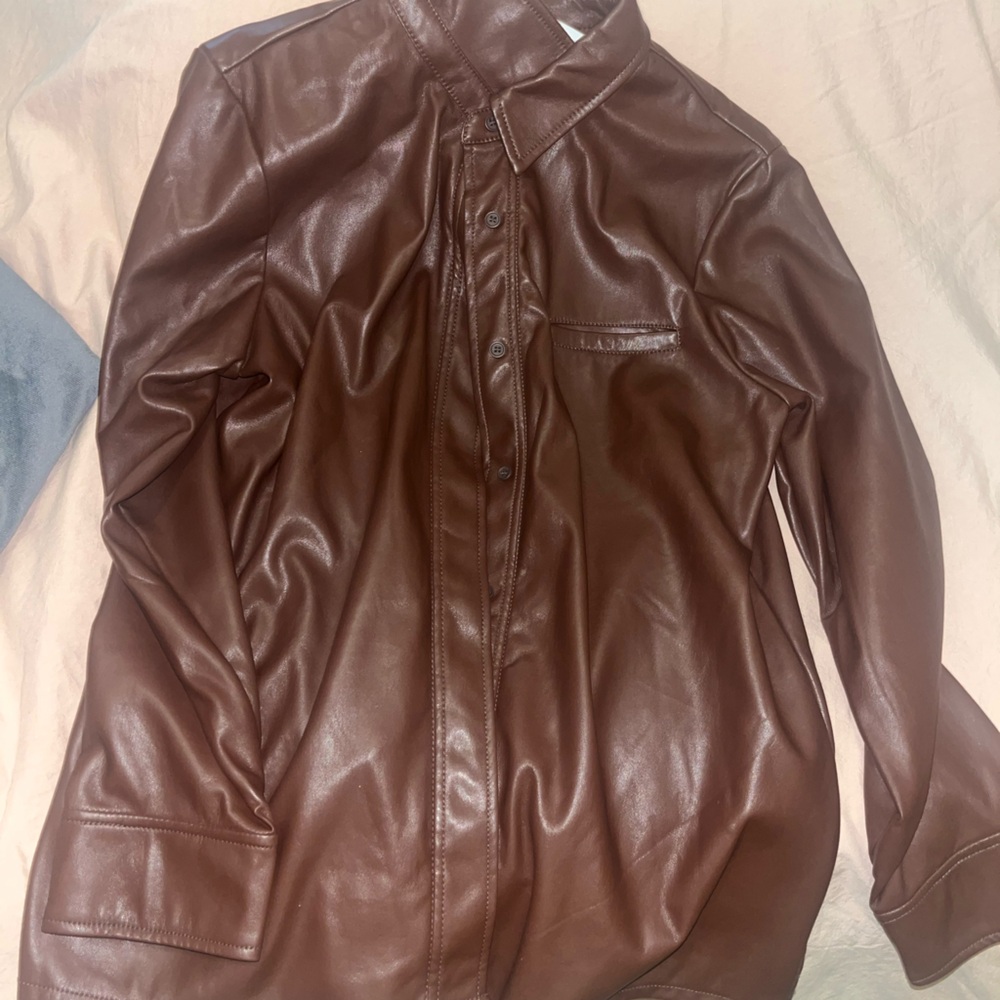 Bagatelle Brown Leather Jacket